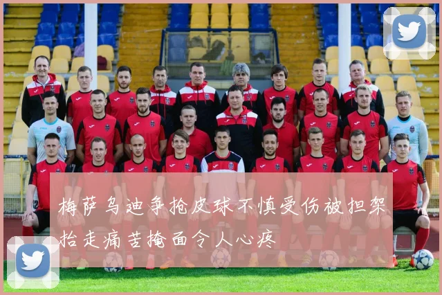 梅萨乌迪争抢皮球不慎受伤被担架抬走痛苦掩面令人心疼